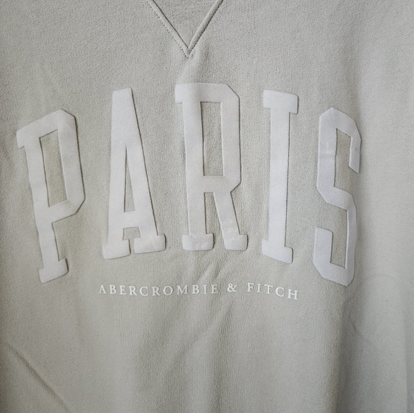 Abercrombie & Fitch crew neck Sweatshirt size large - Picture 3 of 8